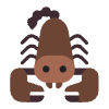 Scorpion Flat Element from Fluent Emoji Flat Set