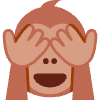 See No Evil Monkey Emoji from Twemoji Set | Free Download as SVG Vector and Transparent PNG | Streamline emojis