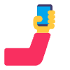 Selfie Flat Default Element from Fluent Emoji Flat Set