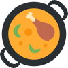 Shallow Pan Of Food Element from Twemoji Emoji Set