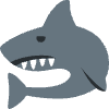 Shark Element from Twemoji Emoji Set