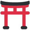 Shinto Shrine Element from Twemoji Emoji Set