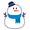 Snowman Without Snow Flat Element from Fluent Emoji Flat Set
