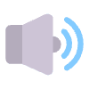 Speaker High Volume Flat Element from Fluent Emoji Flat Set