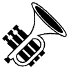Trumpet Element from EmojiTwo Black Set