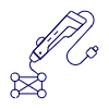 3 D Pen Illustration from UX Line Set