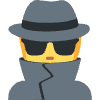Detective Element from Twemoji Emoji Set
