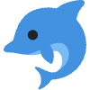 Dolphin Element from Twemoji Emoji Set