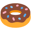 Doughnut Emoji from Twemoji Set | Free Download as SVG Vector and Transparent PNG | Streamline emojis