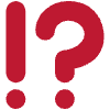 Exclamation Question Mark Element from Twemoji Emoji Set
