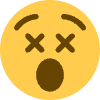 Face With Crossed Out Eyes Element from Twemoji Emoji Set