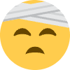 Face With Head Bandage Emoji from Twemoji Set | Free Download as SVG Vector and Transparent PNG | Streamline emojis