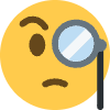 Face With Monocle Element from Twemoji Emoji Set