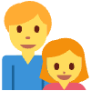 Family Man Girl Element from Twemoji Emoji Set