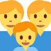 Family Man Man Boy Element from Twemoji Emoji Set