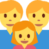Family Man Man Girl Element from Twemoji Emoji Set