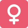 Female Sign Element from Twemoji Emoji Set