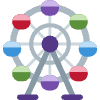 Ferris Wheel Element from Twemoji Emoji Set