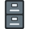 File Cabinet Element from Twemoji Emoji Set