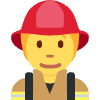 Firefighter Element from Twemoji Emoji Set