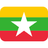 Flag Myanmar Burma Element from Twemoji Emoji Set