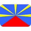 Flag Réunion Element from Twemoji Emoji Set