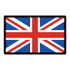 Flag United Kingdom Element from OpenMoji Emoji Set