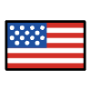 Flag United States Element from OpenMoji Emoji Set