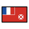 Flag Wallis & Futuna Element from OpenMoji Emoji Set