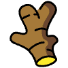 Ginger Root Element from OpenMoji Emoji Set