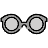 Glasses Element from OpenMoji Emoji Set
