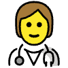 Health Worker Element from OpenMoji Emoji Set