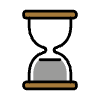 Hourglass Done Element from OpenMoji Emoji Set