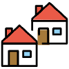 Houses Element from OpenMoji Emoji Set