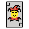 Joker Element from OpenMoji Emoji Set