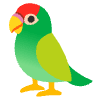 Parrot Element from Noto Emojis Set