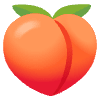 Peach Element from Noto Emojis Set