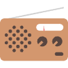 Radio Element from EmojiTwo Colors Set