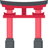Shinto Shrine Element from EmojiTwo Colors Set