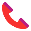 Telephone Receiver Flat Element from Fluent Emoji Flat Set