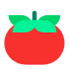 Tomato Flat Element from Fluent Emoji Flat Set