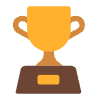 Trophy Flat Emoji from Fluent Emoji Flat Set | Free Download as SVG Vector and Transparent PNG | Streamline emojis