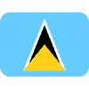 Flag St. Lucia Element from Twemoji Emoji Set