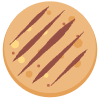 Flatbread Emoji from Twemoji Set | Free Download as SVG Vector and Transparent PNG | Streamline emojis