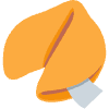 Fortune Cookie Element from Twemoji Emoji Set
