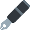 Fountain Pen Element from Twemoji Emoji Set