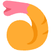 Fried Shrimp Element from Twemoji Emoji Set