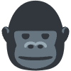 Gorilla Element from Twemoji Emoji Set
