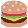 Hamburger Element from Twemoji Emoji Set