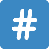 Hashtag Icon Emoji from Twemoji Set | Free Download as SVG Vector and Transparent PNG | Streamline emojis